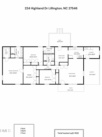 224 Highland Dr, Lillington, NC 27546