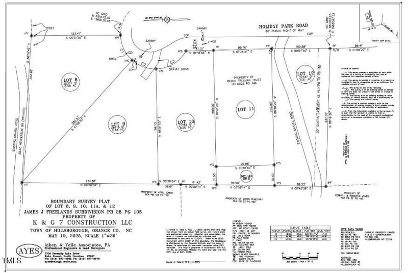 224 Holiday Park Rd Lot 8, Hillsborough, NC 27278