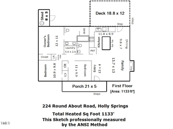 224 Round About Rd, Holly Springs, NC 27540