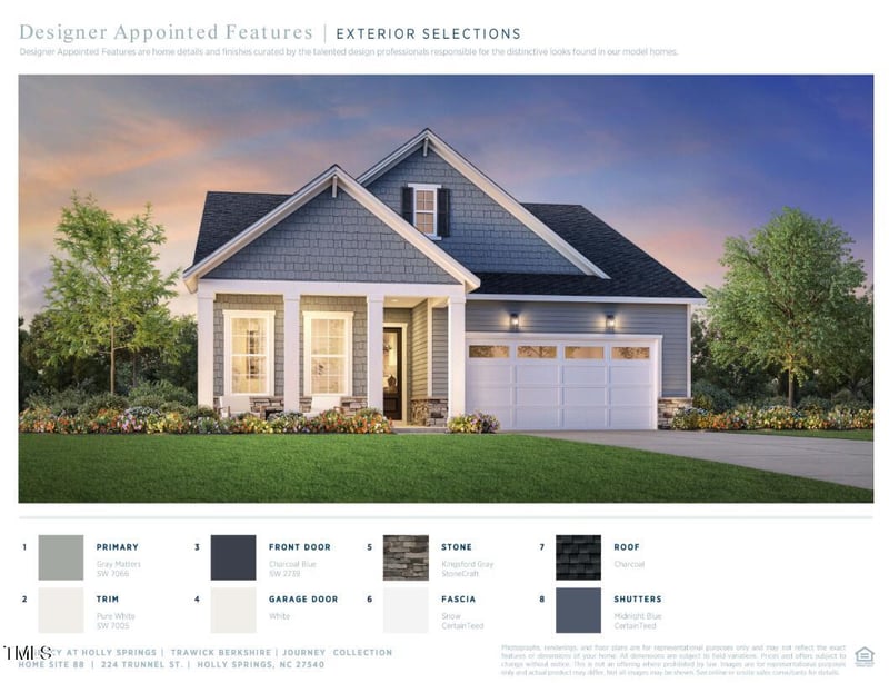 224 Trunnel St, Holly Springs, NC 27540
