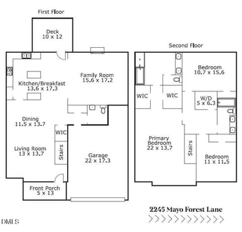 2245 Mayo Forest Ln, Morrisville, NC 27560