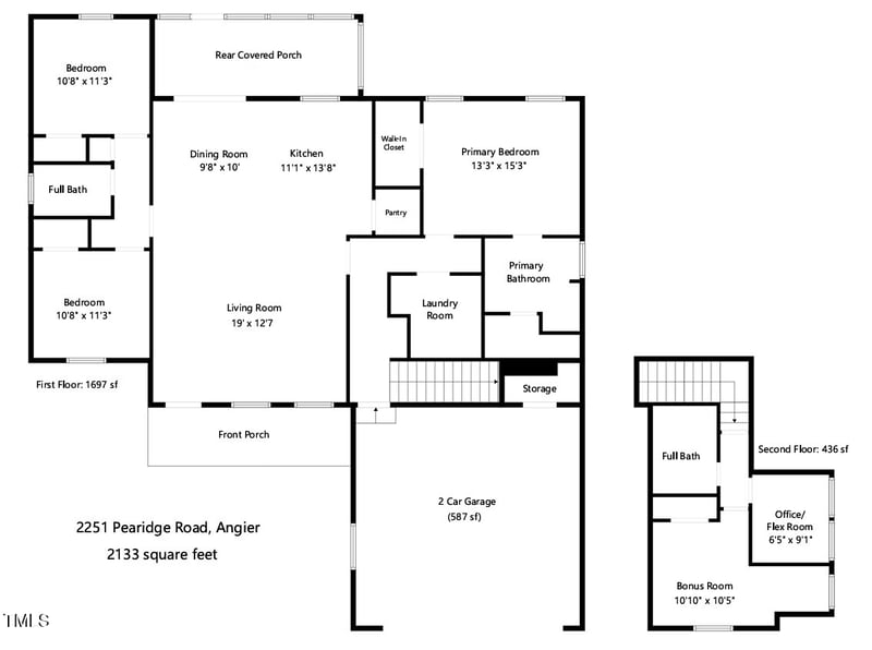2251 Pearidge Rd, Angier, NC 27501