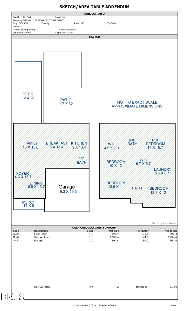 228 Monroe Fields Dr, Benson, NC 27504