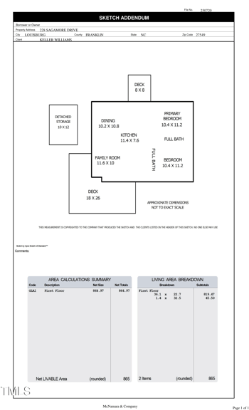 228 Sagamore Dr, Louisburg, NC 27549