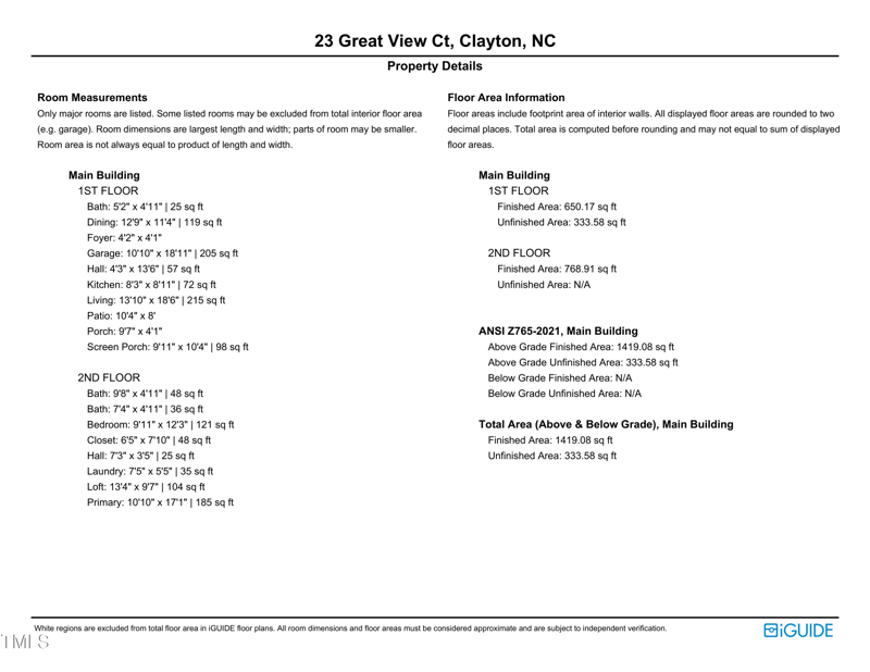 23 Great View Ct, Clayton, NC 27527