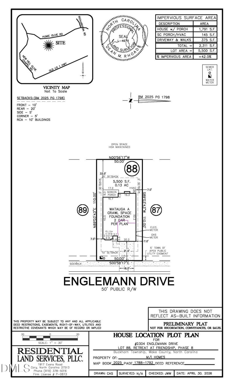 2304 Englemann Dr #88, Apex, NC 27562