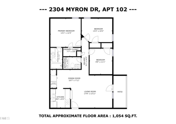 2304 Myron Dr #102, Raleigh, NC 27607