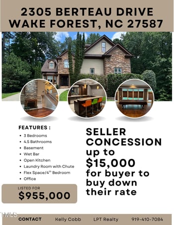 2305 Berteau Dr, Wake Forest, NC 27587