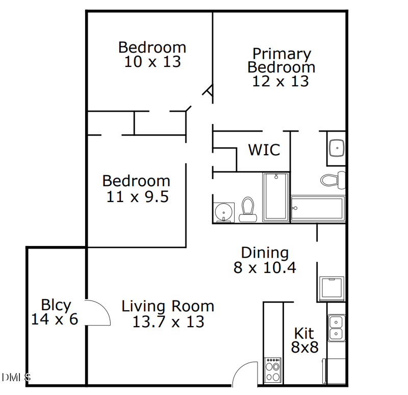 2308 Myron Dr #201, Raleigh, NC 27607