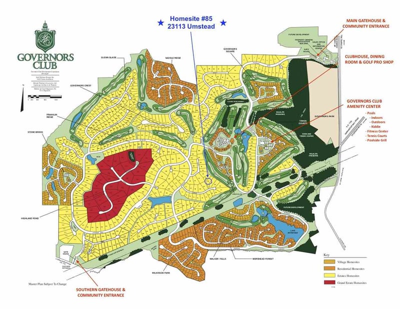 23113 Umstead Lot 85, Chapel Hill, NC 27517