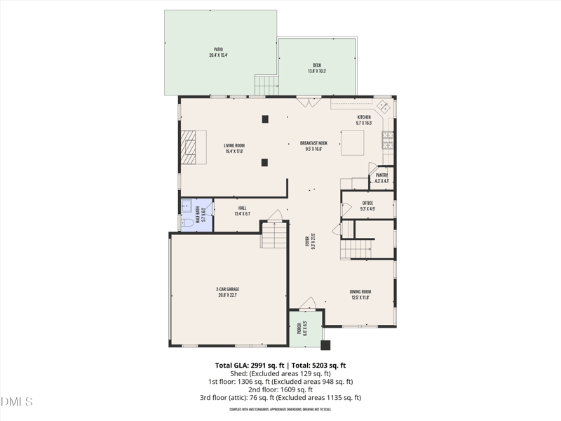 2316 Emerald Woods Dr, Wake Forest, NC 27587