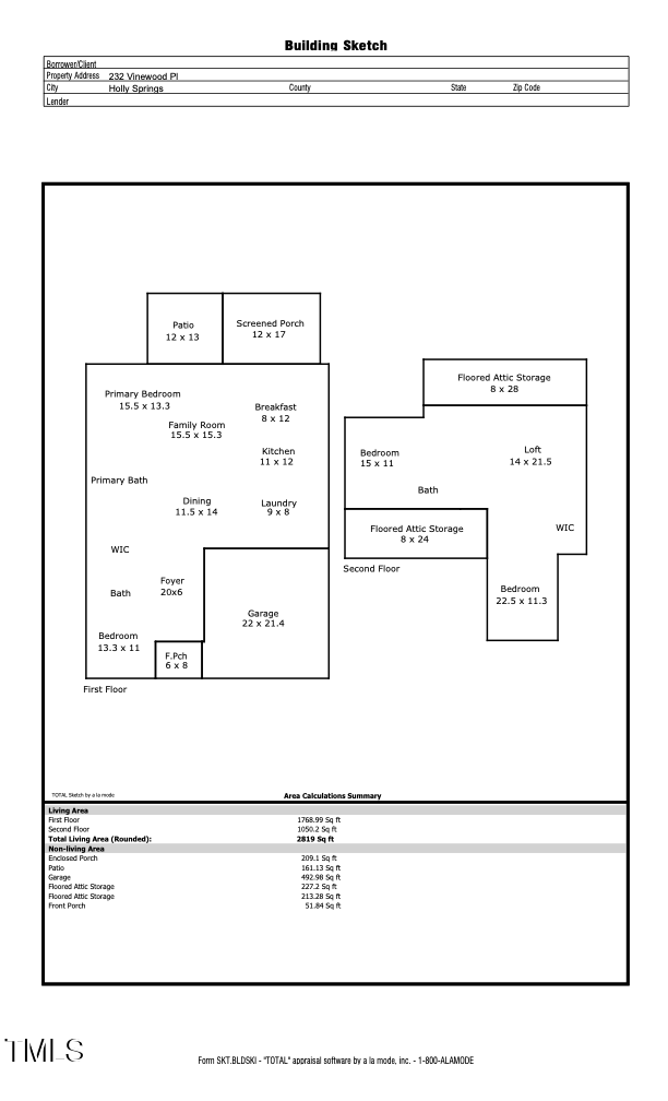 232 Vinewood Pl, Holly Springs, NC 27540