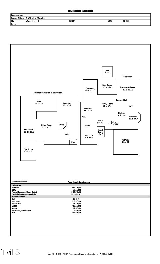 2321 Mica Mine Ln, Wake Forest, NC 27587