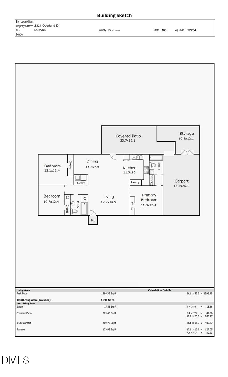 2321 Overland Dr, Durham, NC 27704