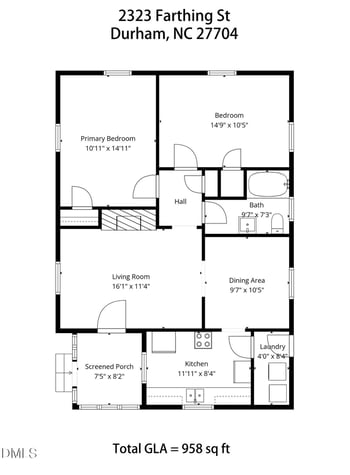 2323 Farthing St, Durham, NC 27704