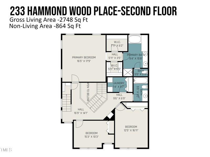 233 Hammond Wood Pl, Morrisville, NC 27560