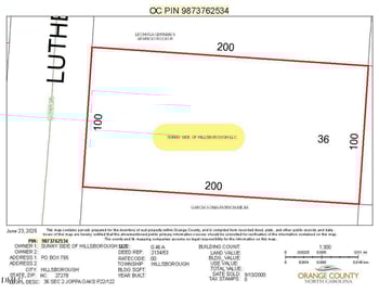 2332 Luther Dr, Hillsborough, NC 27278