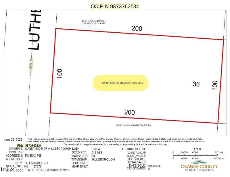2332 Luther Dr Lot 36, Hillsborough, NC 27278