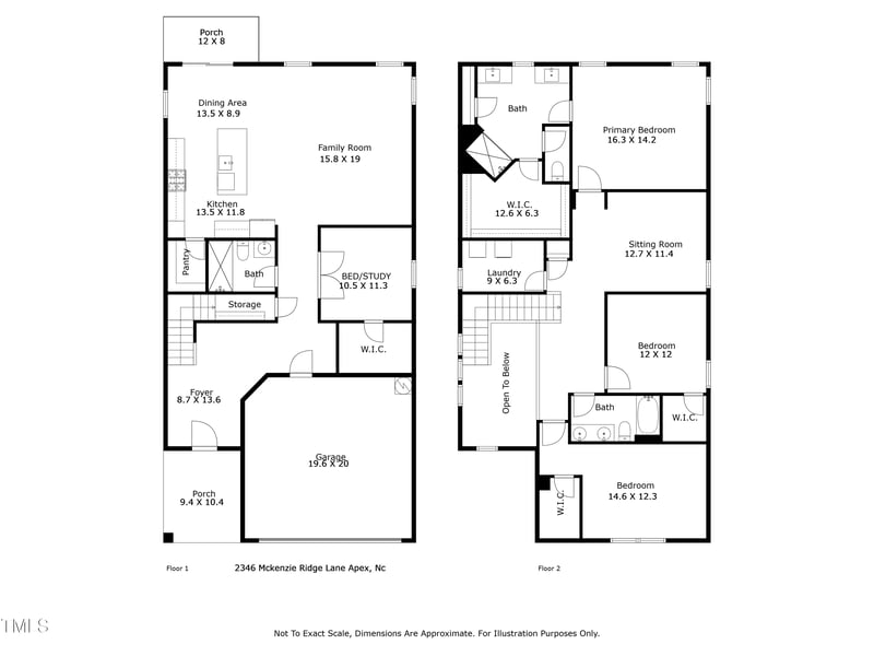 2346 Mckenzie Ridge Ln, Apex, NC 27502