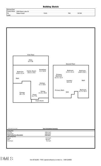 2352 Rainy Lake St, Wake Forest, NC 27587