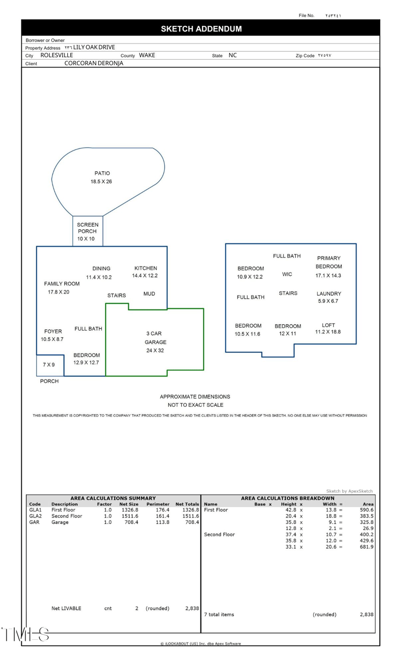 236 Lily Oak Dr, Rolesville, NC 27571