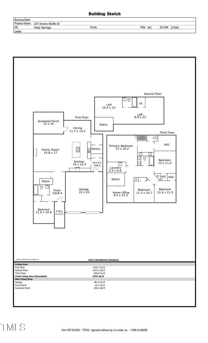 237 Emory Bluffs Dr, Holly Springs, NC 27540