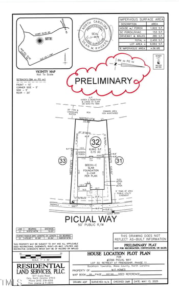 2392 Picual Way Lot 31, New Hill, NC 27562