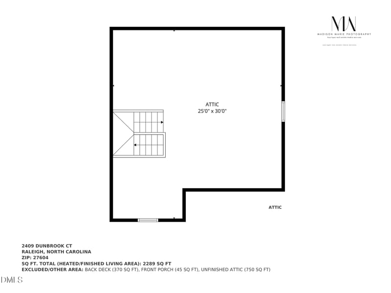 2409 Dunbrook Ct, Raleigh, NC 27604