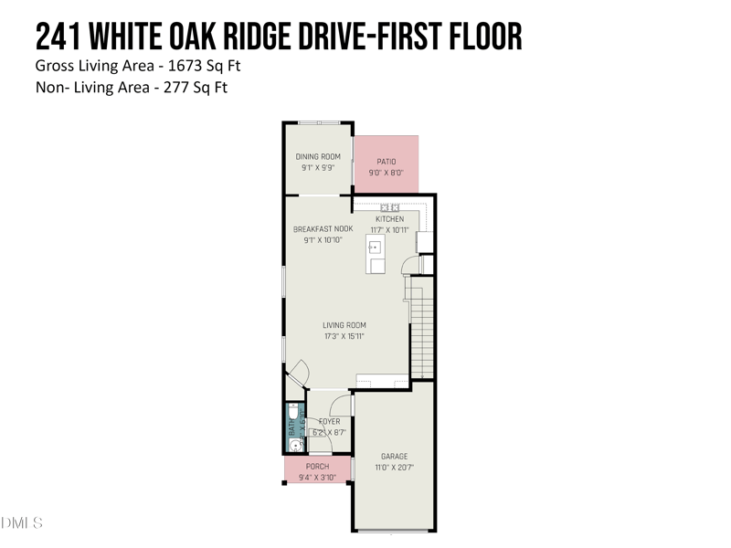 241 White Oak Ridge Dr, Garner, NC 27529