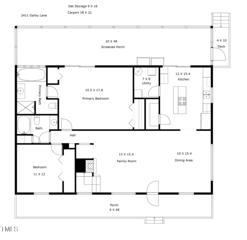 2411 Darby Ln, Hillsborough, NC 27278