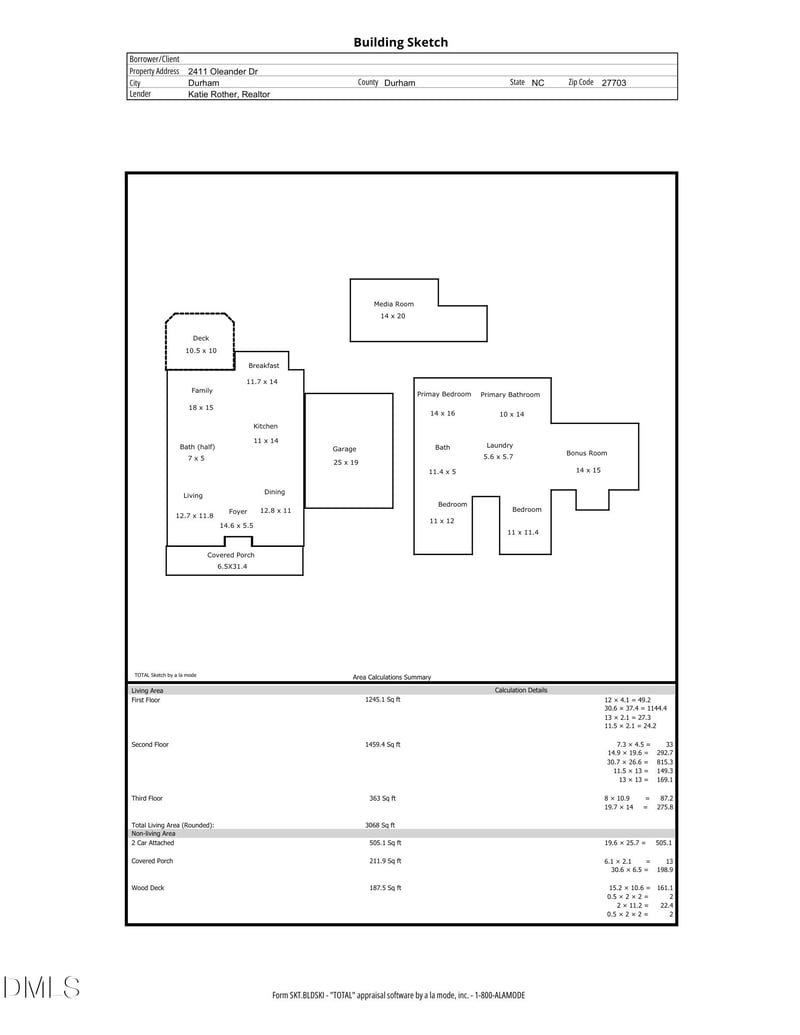 2411 Oleander Dr, Durham, NC 27703