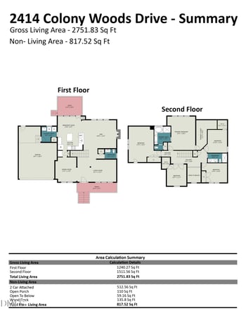 2414 Colony Woods Dr, Apex, NC 27523