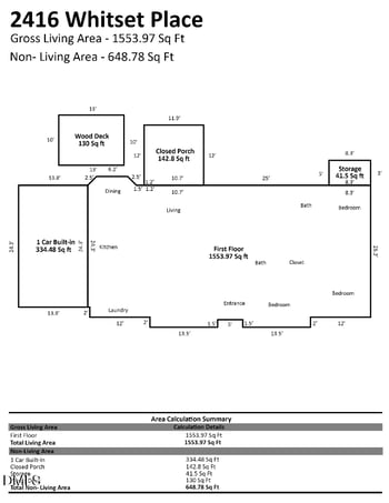 2416 Whitset Pl, Willow Springs, NC 27592