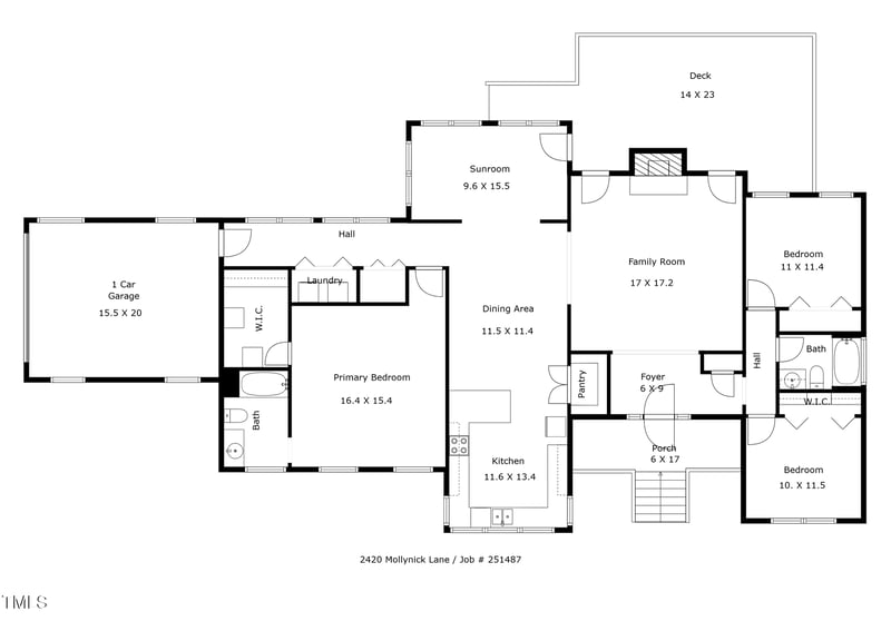 2420 Mollynick Ln, Wake Forest, NC 27587