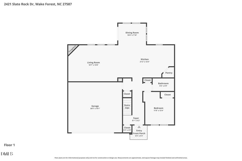 2421 Slate Rock Dr, Wake Forest, NC 27587