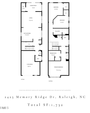 2423 Memory Ridge Dr, Raleigh, NC 27606