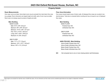 2423 Old Oxford Rd, Durham, NC 27704