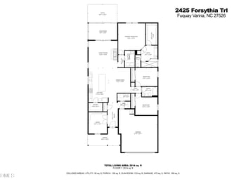 2425 Forsythia Trl, Fuquay Varina, NC 27526