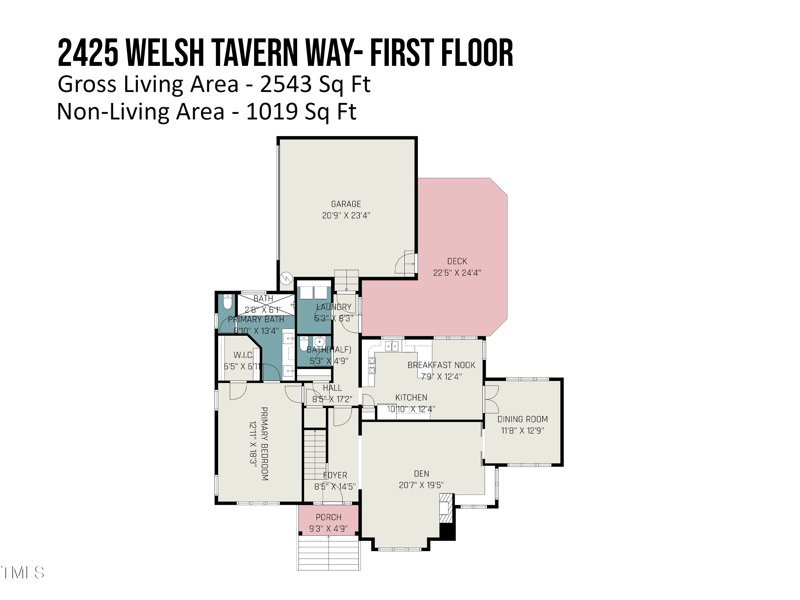 2425 Welsh Tavern Way, Wake Forest, NC 27587