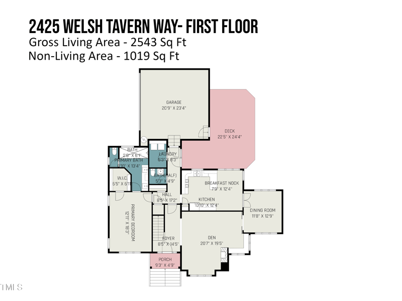 2425 Welsh Tavern Way, Wake Forest, NC 27587