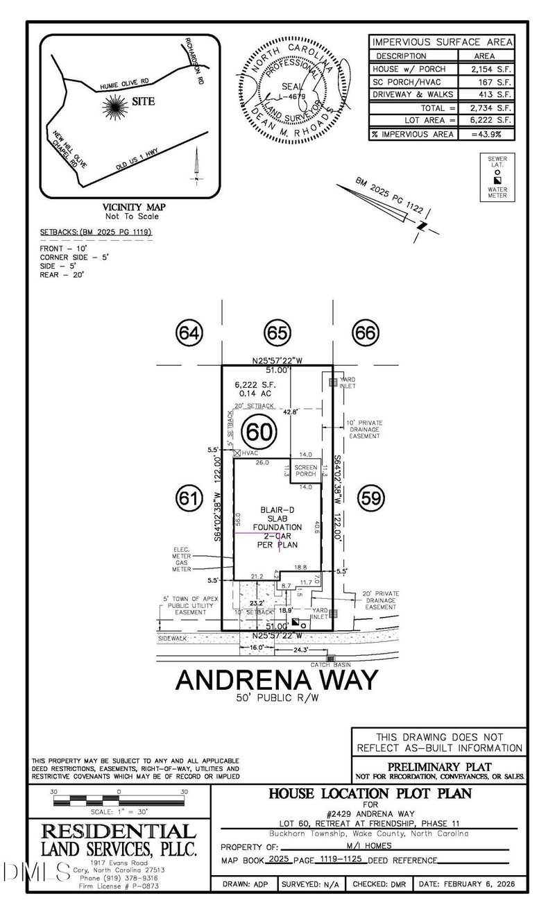 2429 Andrena Way #60, New Hill, NC 27562