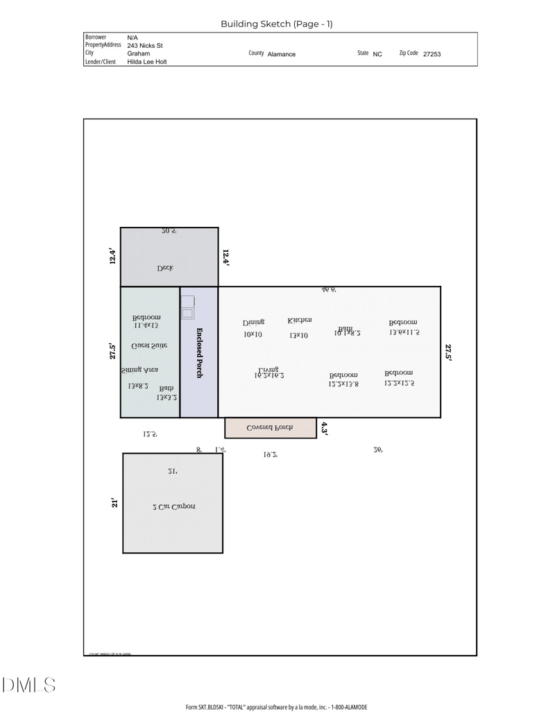 243 Nicks , Graham, NC 27253