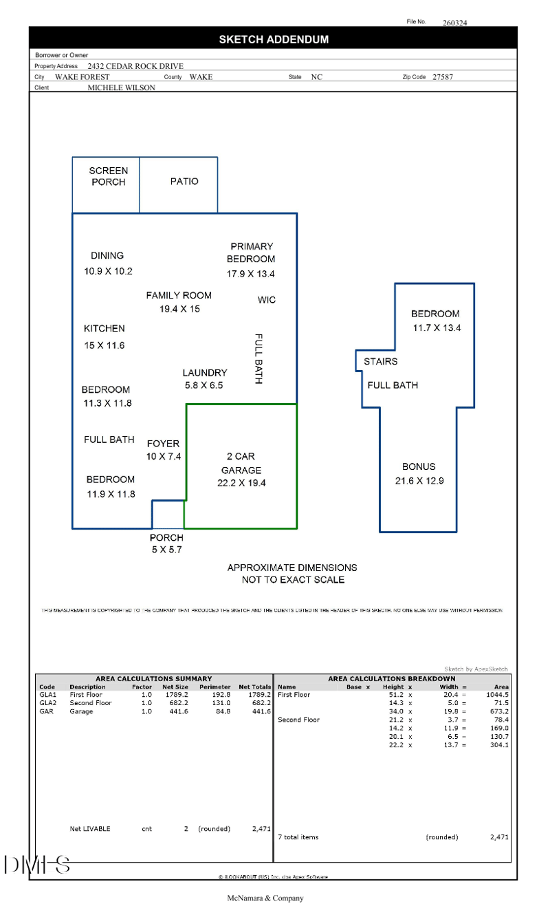 2432 Cedar Rock Dr, Wake Forest, NC 27587