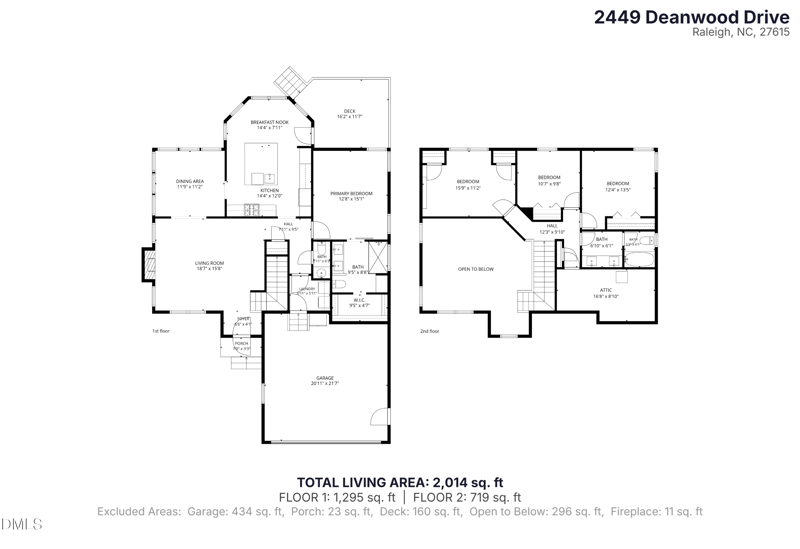 2449 Deanwood Dr, Raleigh, NC 27615