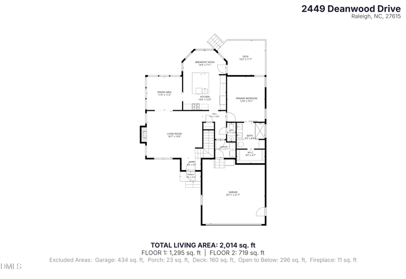 2449 Deanwood Dr, Raleigh, NC 27615