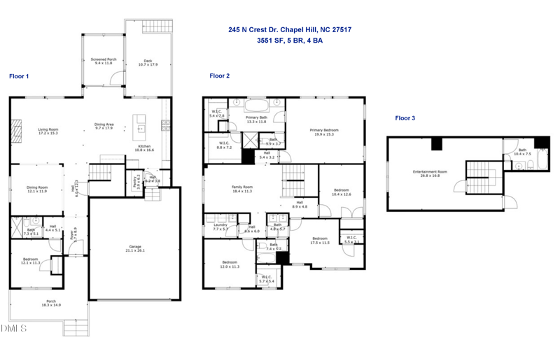245 Crest Dr, Chapel Hill, NC 27517