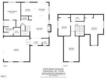 2493 Golden Forest Dr, Franklinton, NC 27525