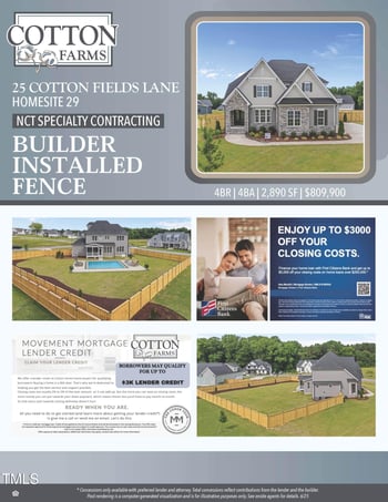 25 Cotton Fields Ln Lot 29, Fuquay Varina, NC 27526