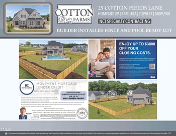 25 Cotton Fields Ln Lot 29, Fuquay Varina, NC 27526