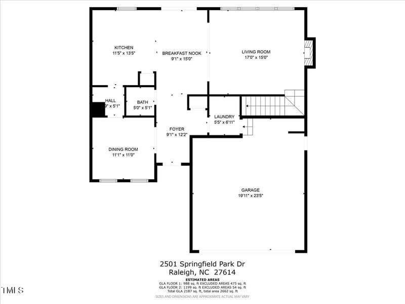 2501 Springfield Park Dr, Raleigh, NC 27614